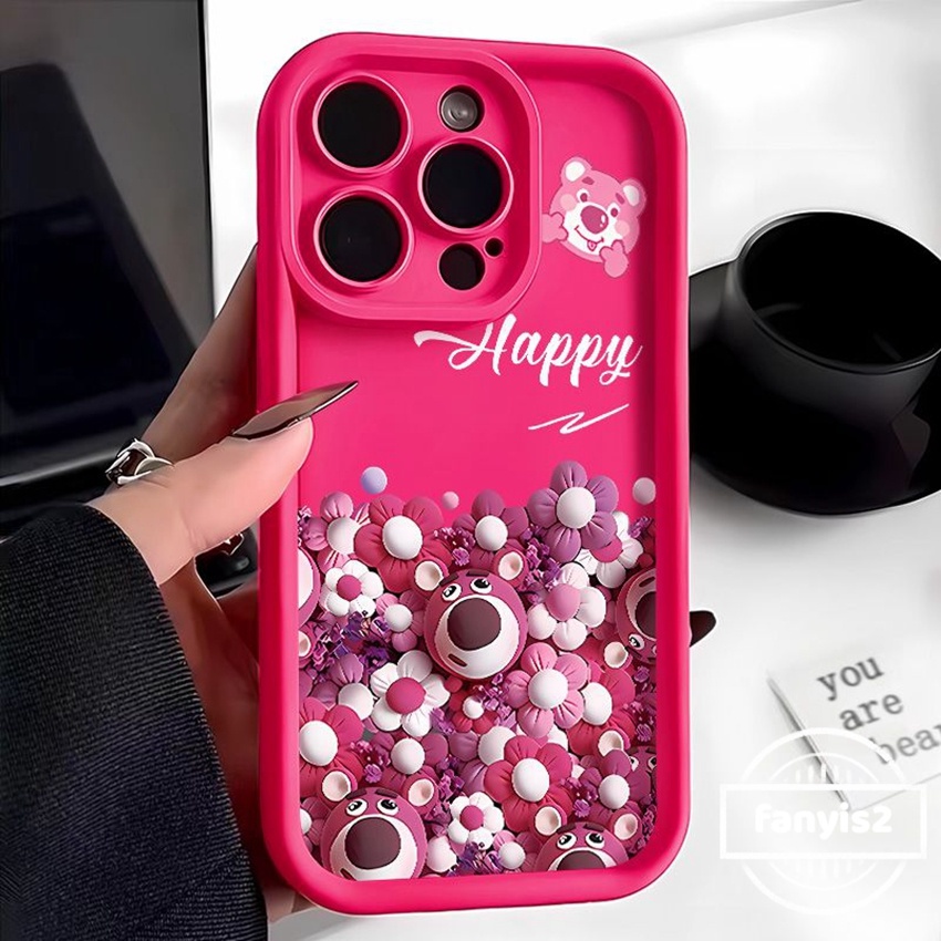 Samsung A06 A16 A55 A35 A15 A25 A05 A05s A14 A34 A54 A04s A04E A24 A23 A13 A03 A53 A52s A02s A12 A50s A22s A33s A30 หมีน่ารักTPU