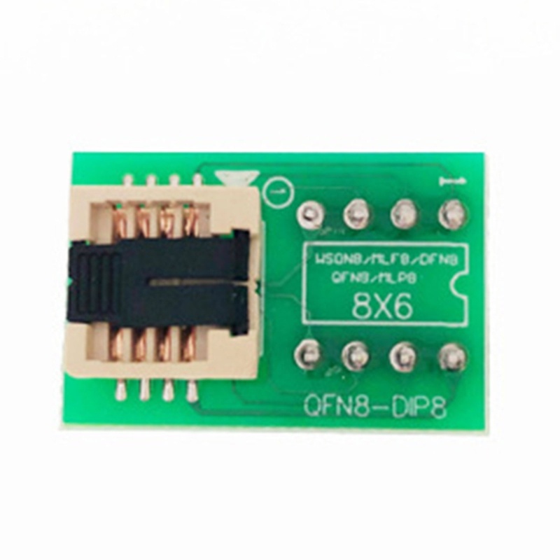 Gonna DFN8 WSON8 MLF8 MLP8 QFN8 ถึง DIP8 อะแดปเตอร์ 8x6 มม.ชิป IC ซ็อกเก็ตสําหรับ TL866ii Plus RT809
