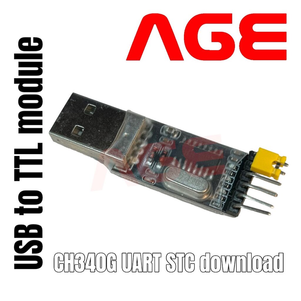 CH340G module USB to TTL serial UART STC download