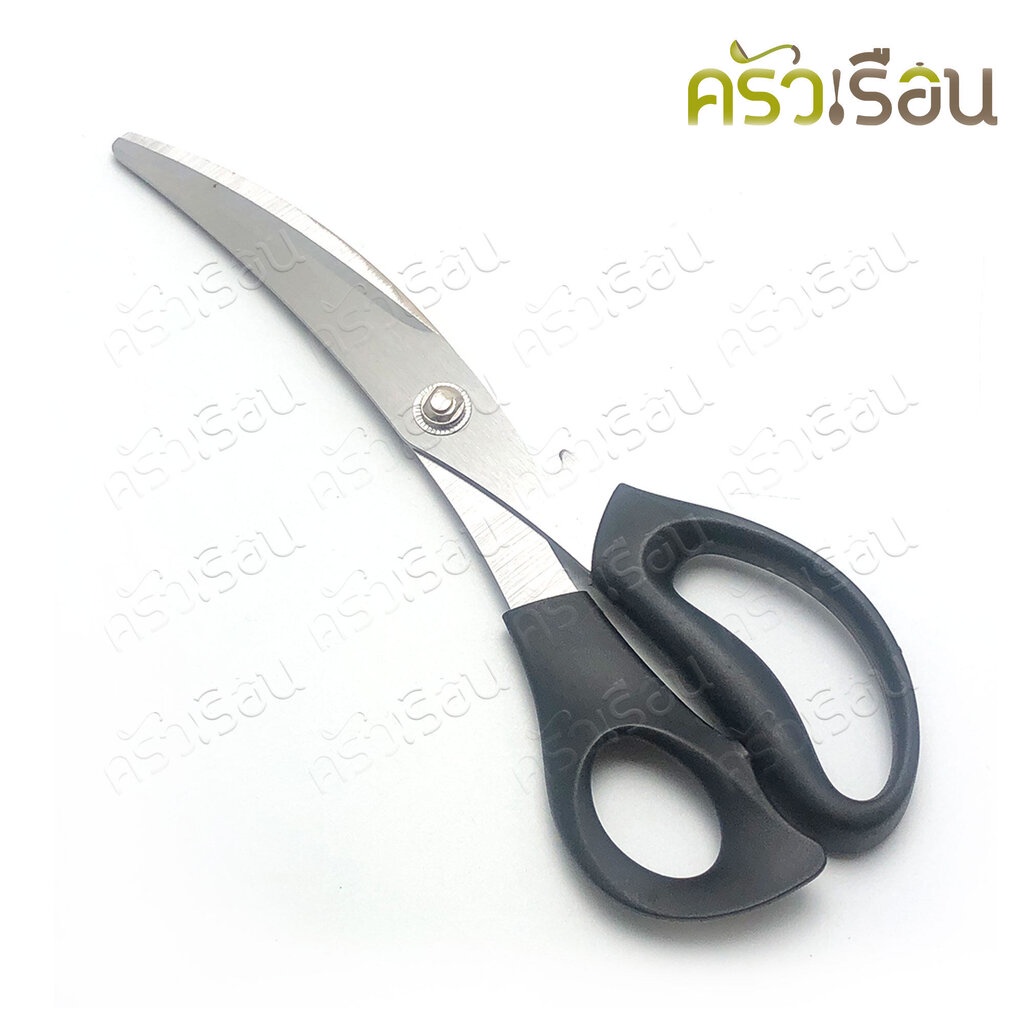 SB กรรไกรตัดเนื้อ ทรงเกาหลี 24x8 ซม. SC001-9.5 กรรไกรโค้ง