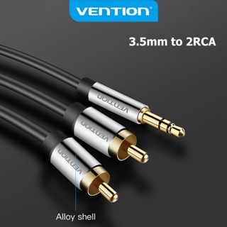 Vention RCA สายเคเบิล ชุบทอง สเตอริโอ เครื่องเสียง Y แยก สาย…