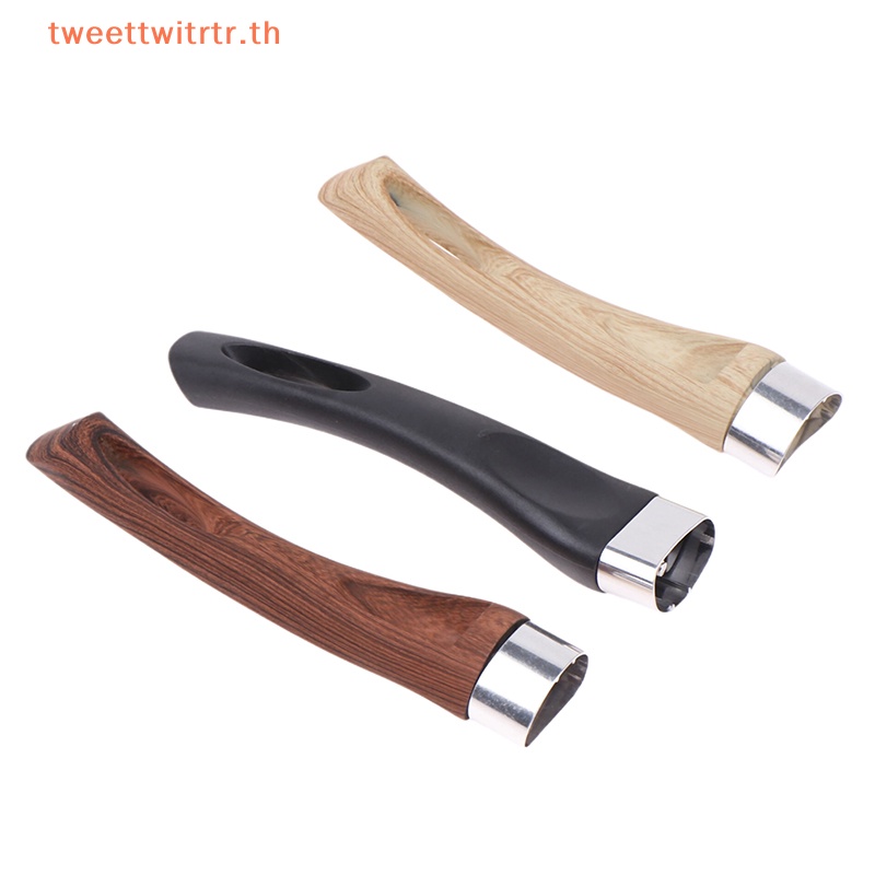 Trwitr ด้ามจับหม้อ กระทะ เบคิไลต์ กันลวก ออกแบบตามสรีรศาสตร์ แบบเปลี่ยน ถอดออกได้ สําหรับห้องครัว 1 ชิ้น