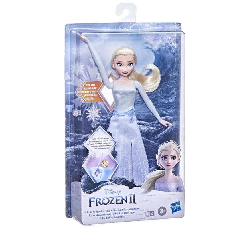 Hasbro Disney Doll Frozen II Splash&Sparkle Elsa Girl Toy RM067
