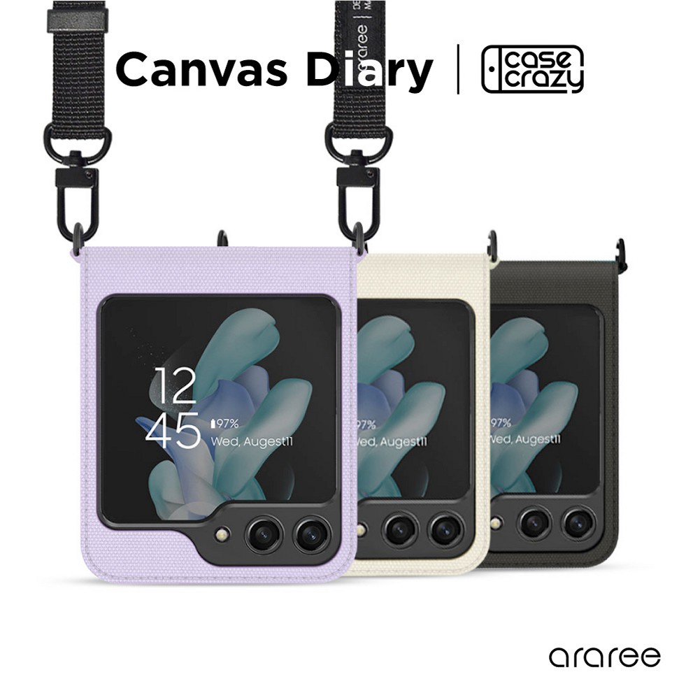 ARAREE รุ่น Canvas Diary เคส Galaxy Z Flip5
