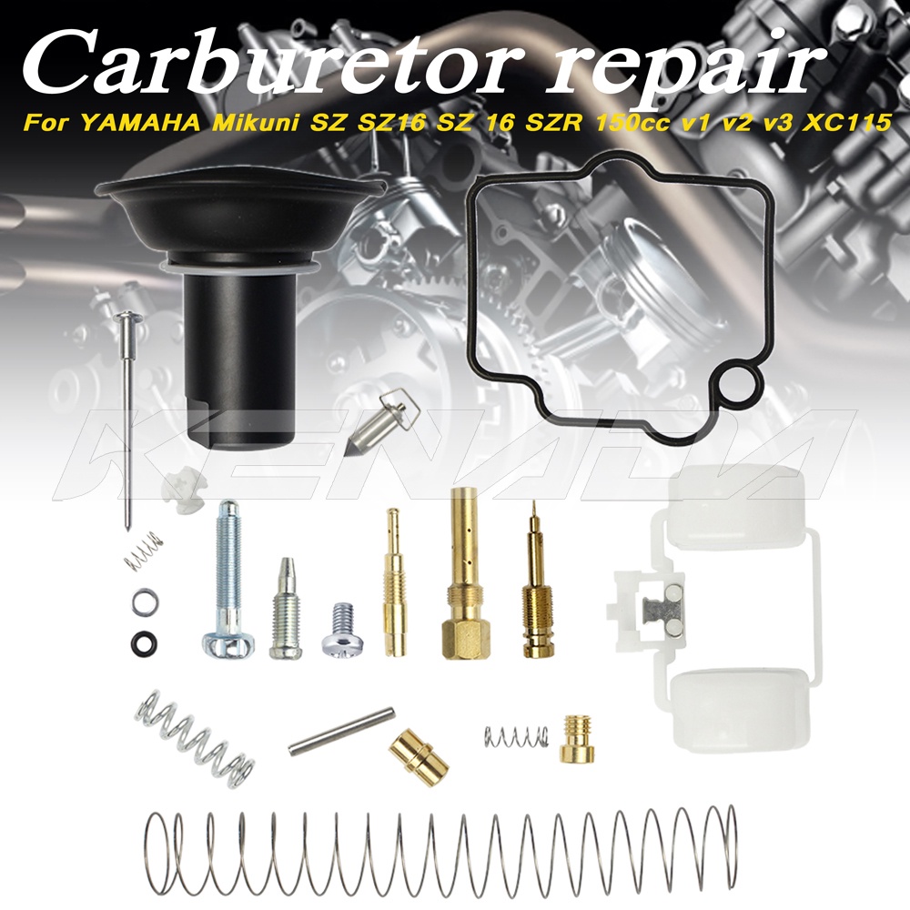 ชุดซ่อมคาร์บูเรเตอร์สําหรับ YAMAHA Mikuni SZ16 SZ 16 SZR 150cc v1 v2 v3 XC115