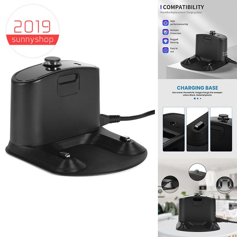 [sunnyshop2019] แท่นชาร์จ สําหรับ IRobot Roomba E5 E6 I1 I3 I4 I6 I7 I8 500 600 700 800 900 Series