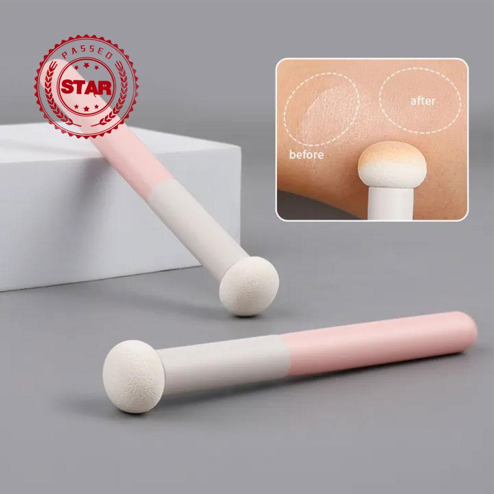 แปรงคอนซีลเลอร์ ฟองน้ํานุ่ม รูปเห็ด ขนาดเล็ก สําหรับแต่งหน้า Q0W2