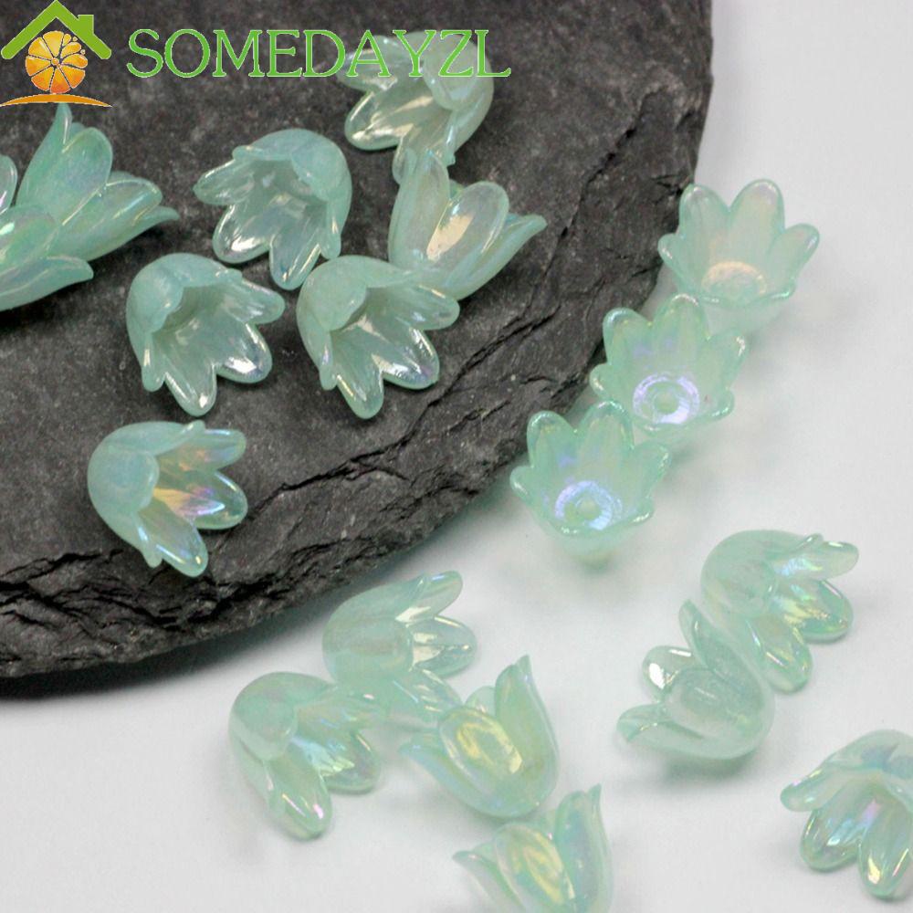 Somedayzl ดอกไม้ สร้อยคอ อุปกรณ์เสริม อินเทรนด์ น่ารัก กระดิ่งอะคริลิค กล้วยไม้ DIY เครื่องประดับ อุปกรณ์ น่ารัก เครื่องประดับ ค้นพบ