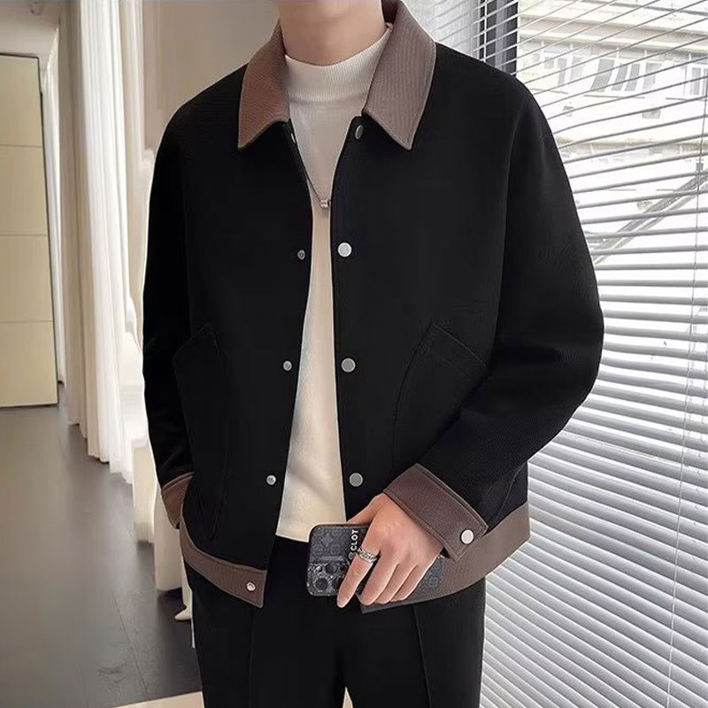 เสื้อแจ๊คเก็ตผู้ชาย เสื้อโค้ทสุดเซ็กซี่สไตล์เกาหลี