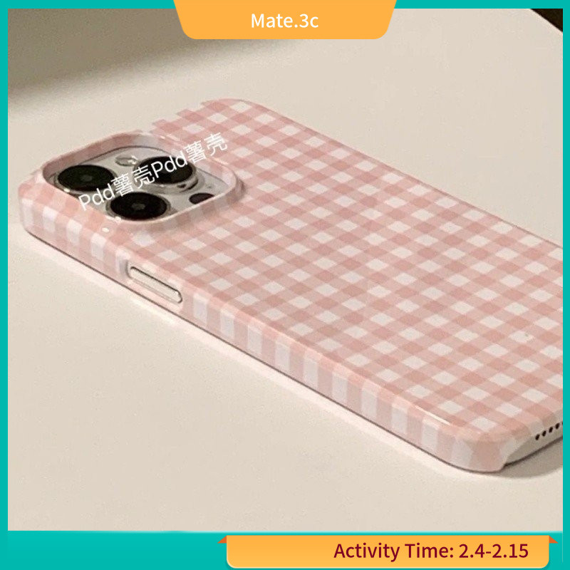 เคสโทรศัพท์มือถือ ลายสก๊อต เรียบง่าย สําหรับ iphone14 13 11 12Promax 11Promax 12pro 14pro x xs XR 7 8plus qujs LBWO
