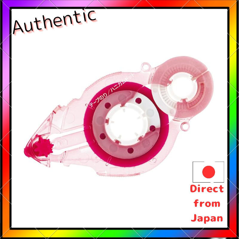 แถมเทปกาว Spin Eco Honeycomb เทปทดแทน 8.4mm x 16m สีชมพู 37-566
