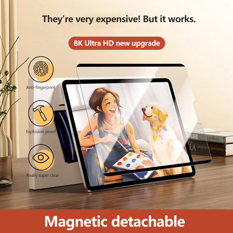 Magnetic Matte เขียนกระดาษฟิล์มสําหรับ Honor Pad 10 Pro 11.5 นิ้ว 2026 V9 X9a 11.5 X8a 11 X9 GT 11.5 2025