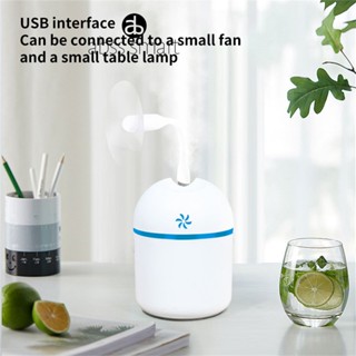 Mini Humidifier Room Usb Sprayer สำนักงานเครื่องฟอกอากาศ Led Night Light พัดลม Usb TECH3