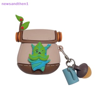 Newsandthen1 เคสหูฟังบลูทูธไร้สาย ลาย Zeldas Yahaha Koroks Noctilucent สําหรับ Airpods 1 And2 3 Pro