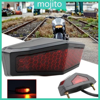 Mojito ไฟสัญญาณเลี้ยว LED 12V อุปกรณ์เสริม สําหรับรถจักรยานยนต์ สกูตเตอร์