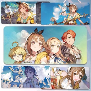 Atelier Ryza：Ever Darkness&amp;the Secret Hideout with Reisalin Stout Oversized mouse pad Keyboard pad Anime game peripheral computer table mat custom ateerryza : เคย Darkness &amp; the ความลับ ที่ซ่อนอยู่กับ ReisalinStout เมาส์แผ่นรองคีย์บอร์ดขนาดใหญ่มากเกินไปอะ