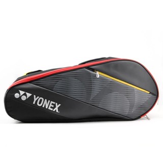 ใหม่ YONEX YONEX กระเป๋าเป้สะพายหลัง ใส่ไม้แบดมินตัน สําหรับผู้ชาย ผู้หญิง 3 6 82023 AQSF