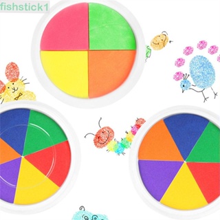 Fishstick1 แผ่นหมึกพิมพ์ ล้างทําความสะอาดได้ ปลอดสารพิษ สําหรับเด็ก