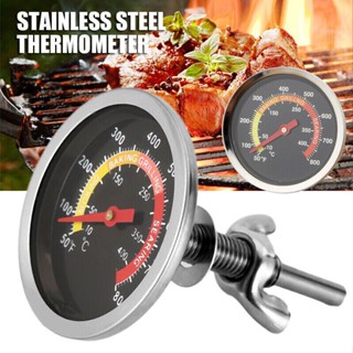 100~400℃ Stainless Steel Barbecue BBQ Smoker Grill Thermometer Temperature Gauge