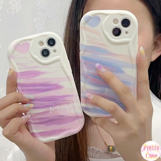 เคสโทรศัพท์มือถือแบบนิ่ม ขอบโค้ง ลายสีครีม สีฟ้า ม่วง สําหรับ OPPO A98 A96 A95 A94 A58 A57 A55 A54 A53 A52 A17 A16K A15S A93 A92 A78 A77S A76 A74 A31 A5S A3S F11