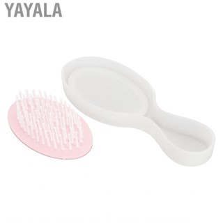 Yayala DIY Hair Brush Mold Silicone Oval Shape for Lover Home