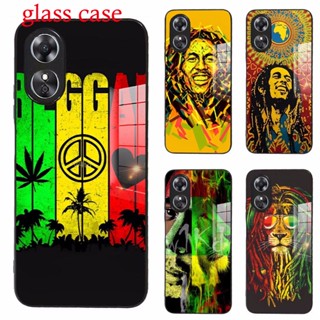 เคสโทรศัพท์มือถือ ลาย Bob Marley Rasta Reggae สําหรับ OPPO A17