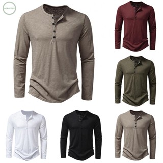 GORGEOUS~Comfortable Mens Long Sleeve T Shirt Slim Fit Casual Top Outdoor Sport