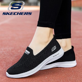 (พร้อมส่ง) Skechers_ ใหม่ รองเท้าวิ่งลําลอง พื้นนิ่ม ดูดซับแรงกระแทก น้ําหนักเบา สําหรับผู้หญิง 2023