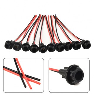 ซ็อกเก็ตเชื่อมต่อฐานไฟรถยนต์ T10 10 ชิ้นต่อชุด