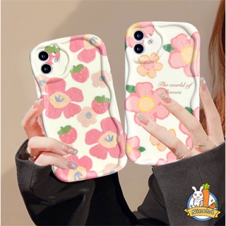 เคสโทรศัพท์มือถือ ลายดอกไม้ สไตล์เกาหลี สําหรับ Xiaomi Redmi 12C 12 A1 10C 10A 10 9 9A 9C 9T Redmi Note 12 12s 11 11s 10 10s 9 9s 8 Pro Xiaomi 11 Lite Poco X3 Pro เคส