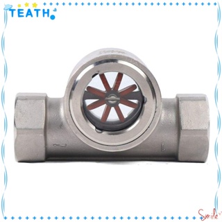 Teath เครื่องวัดการไหลของน้ํา สเตนเลส 304 SG-YL11-1 1 นิ้ว NPT