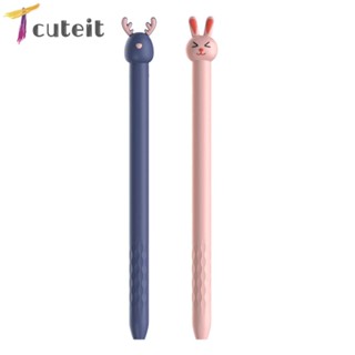 Tcuteit เคสแท็บเล็ต ซิลิโคน สําหรับ Apple Pencil 2 iPad