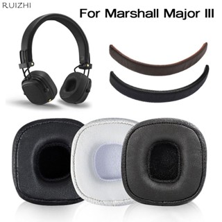 แผ่นฟองน้ําครอบหูฟัง แบบเปลี่ยน สําหรับ Marshall Major 3 Major III 1 คู่