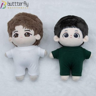 Buttterfly เสื้อตุ๊กตา ผ้าฝ้าย 20 ซม. 10 สี อุปกรณ์เสริม สําหรับตุ๊กตา