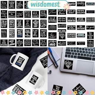 Wisdomest สติกเกอร์ PVC กันน้ํา ลอกออกได้ สําหรับติดตกแต่งกีตาร์ DIY 61 ชิ้น