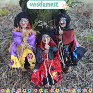 Wisdomest ใหม่ ตุ๊กตาแม่มด สําหรับตกแต่งฮาโลวีน DIY