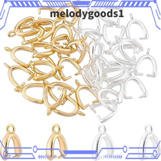 Melodygoods1 จี้โลหะชุบทอง แฮนด์เมด สําหรับทําเครื่องประดับ