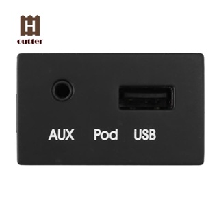 อะแดปเตอร์พอร์ต AUX USB อินเตอร์เฟซซ็อกเก็ตยานยนต์ สําหรับ Hyundai I30 2009 961202R000 961202R500