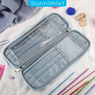 [Sunnimix1] กระเป๋าผ้าออกซ์ฟอร์ด 600D สําหรับใส่ตะขอถักโครเชต์