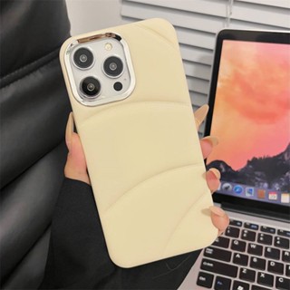 เคสโทรศัพท์ซิลิโคน แบบนิ่ม กันกระแทก ป้องกันกล้อง หรูหรา สําหรับ iPhone 14 13 Pro Max Plus