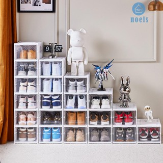 [Noel.th] ชั้นวางรองเท้า แบบใส หลายชั้น สําหรับห้องนั่งเล่น