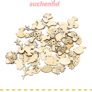 Suchenhd พืชไม้ รูปใบเห็ด ยังไม่เสร็จ สําหรับตกแต่งปาร์ตี้ บ้าน 200 ชิ้น