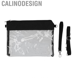 Calinodesign Transparent Beach Bag Straps Shoulder Strap Enough Space For