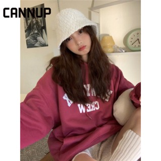 Cannup เสื้อกันหนาว เสื้อแขนยาว เสื้อฮู้ด สบาย comfortable High-quality Durable36Z230908