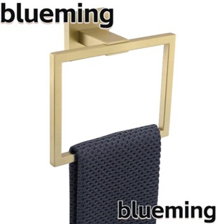 Blueming2 ที่แขวนผ้าขนหนู แบบสเตนเลส ทรงสี่เหลี่ยม สีทอง สําหรับห้องน้ํา