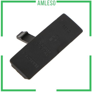 [Amleso] อะไหล่ฝาครอบยาง 1 ชิ้น สําหรับกล้อง 550D USB MIC DC Video