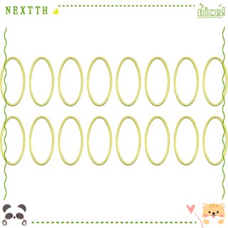 Nextth ห่วงเชื่อมลูกปัด ทรงวงรี สีทอง ทองแดง แฮนด์เมด