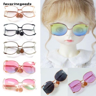 Favoritegoods กรอบแว่นตา ทรงกลม น่ารัก เครื่องประดับแฟชั่น สําหรับ 1/31/4 BJD