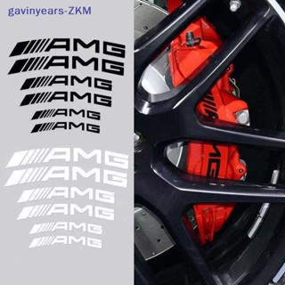 [gavinyears] สติกเกอร์ไวนิล กันน้ํา สําหรับติดตกแต่งรถยนต์ Mercedes AMG คาลิปเปอร์ 6 ชิ้น