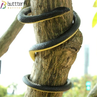 Buttterfly งูเหมือนจริง แปลกใหม่ &amp; ปิดปาก แกล้ง น่ากลัว อุปกรณ์ประกอบฉากฮาโลวีน